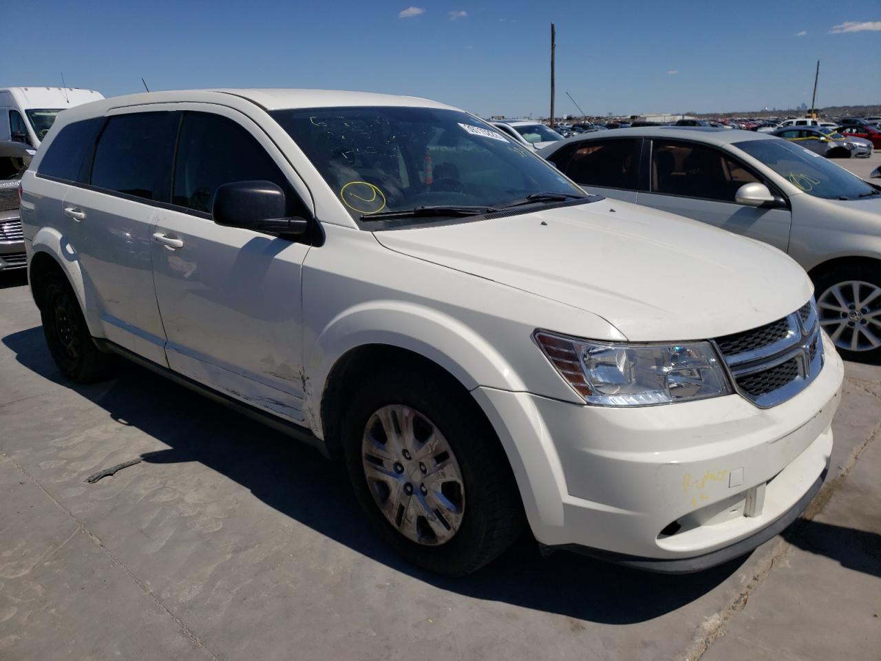 DODGE JOURNEY SE 2014 with VIN 3C4PDCAB4ET117692 - Photo from auction