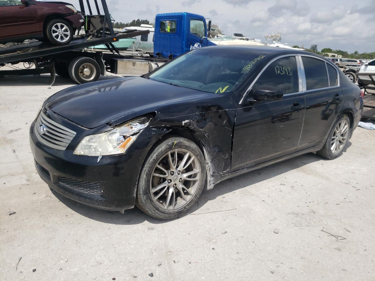 Photo 2 from auction – 2007 INFINITI G35 with VIN JNKBV61E77M710280