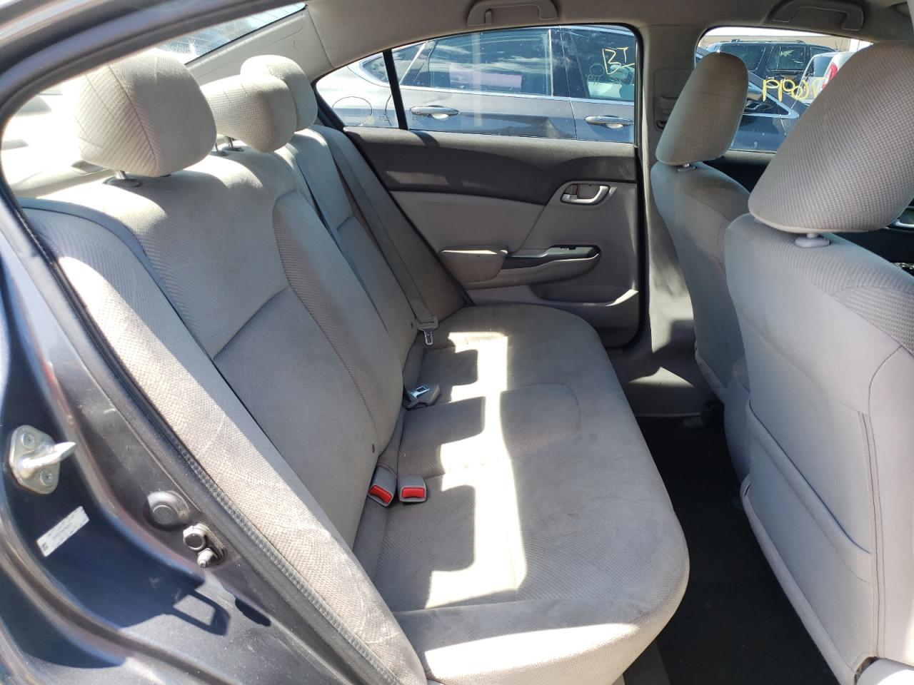 Photo 6 from auction – 2012 HONDA CIVIC HF with VIN 2HGFB2F65CH566121