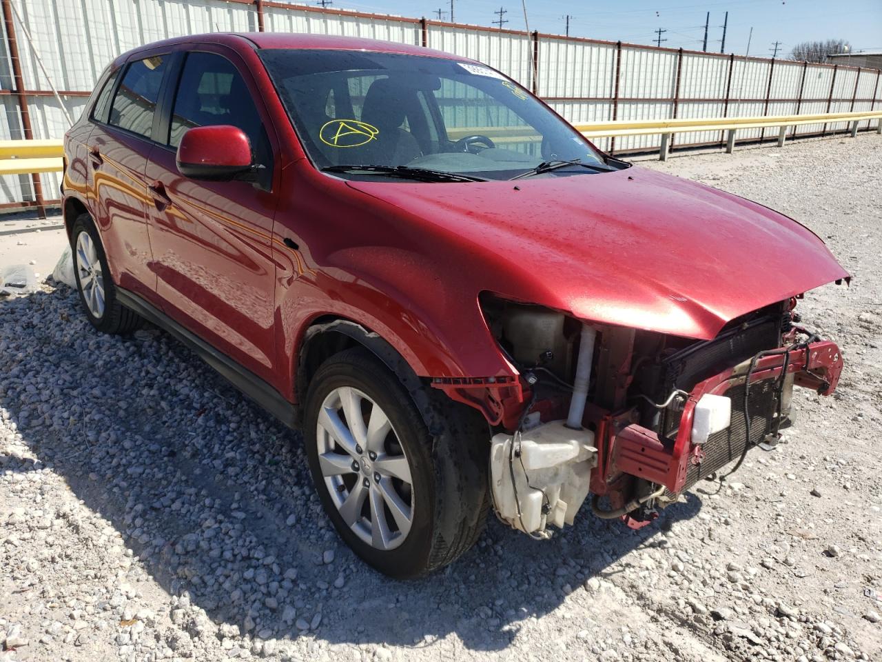 MITSUBISHI OUTLANDER 2013 with VIN 4A4AP3AU7DE009847 - Photo from auction