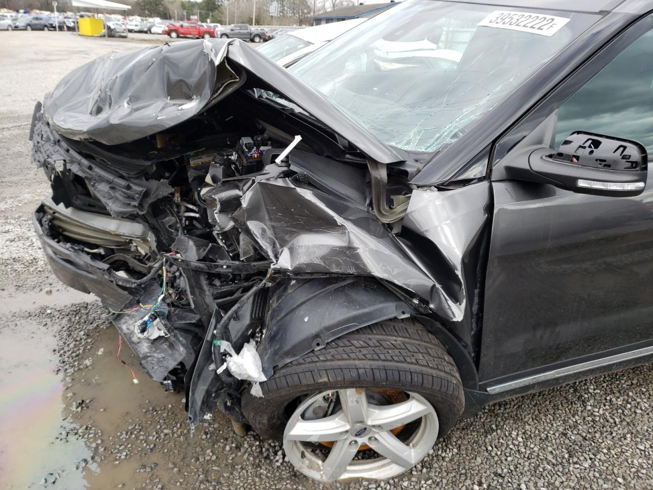 Photo 9 from auction – 2018 FORD EXPLORER X with VIN 1FM5K7D84JGB04181