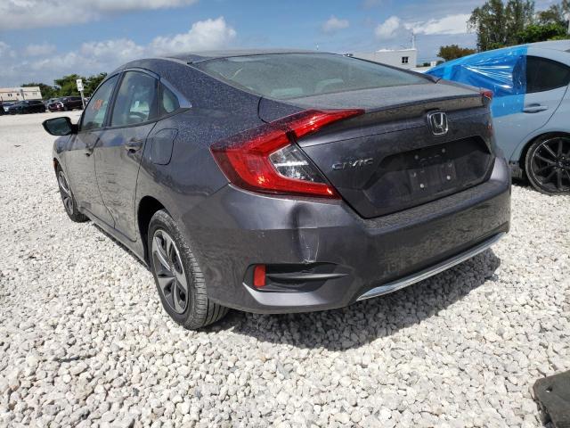Photo 3 from auction – 2020 HONDA CIVIC LX with VIN 19XFC2F66LE014702