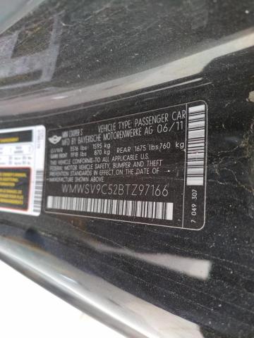 Photo 10 from auction – 2011 MINI COOPER JOH with VIN WMWSV9C52BTZ97166