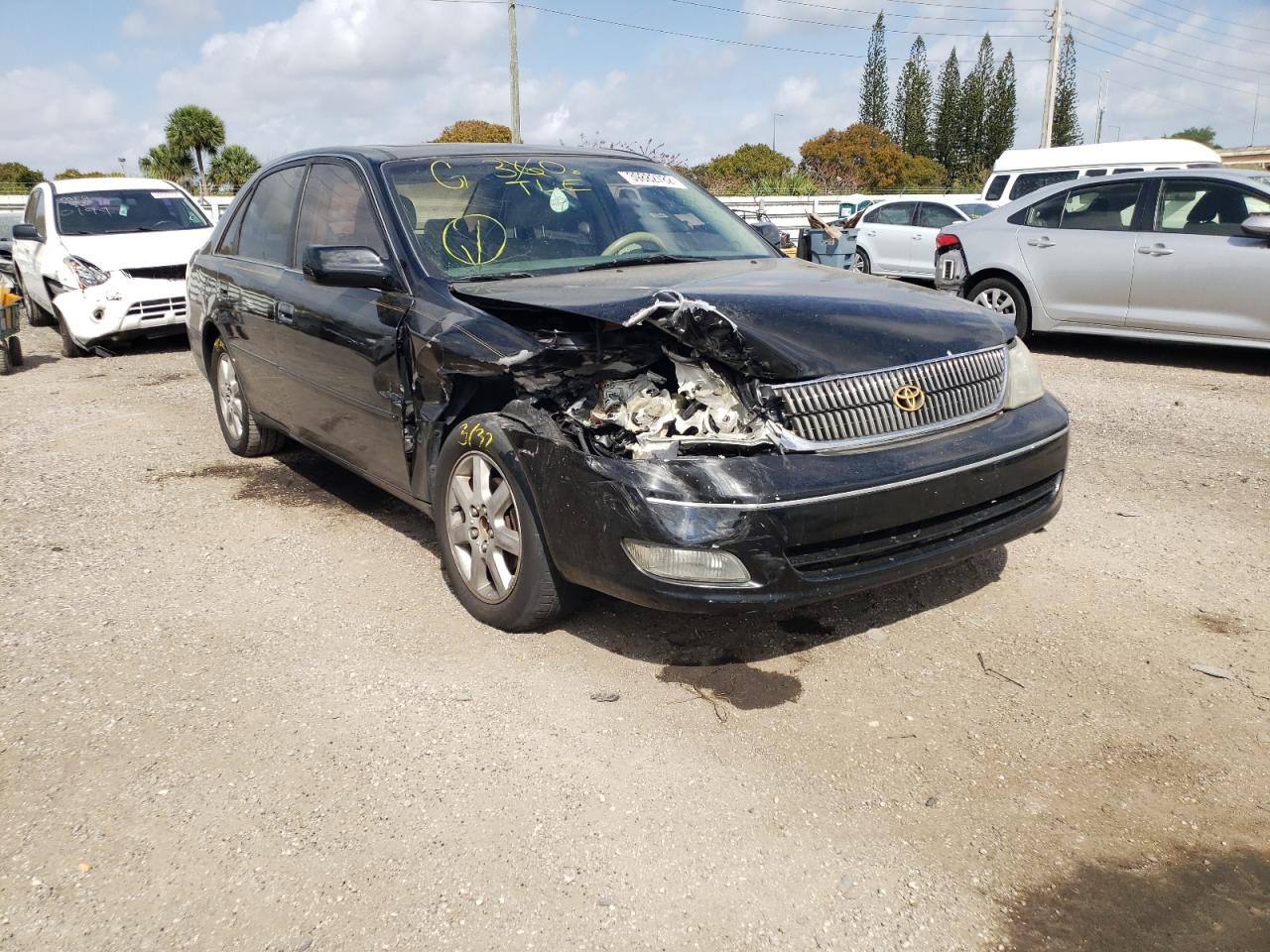TOYOTA AVALON XL 2002 with VIN 4T1BF28B82U210362 - Photo from auction