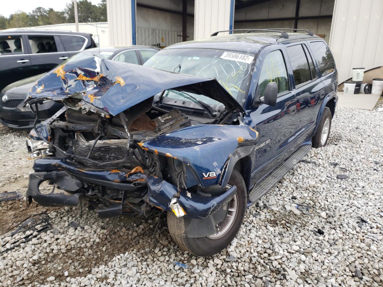 Photo 2 from auction – 2000 DODGE DURANGO with VIN 1B4HR28Y3YF187447