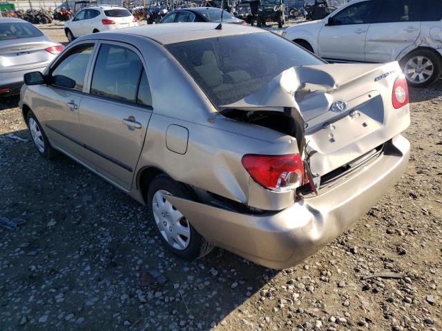 Photo 3 from auction – 2008 TOYOTA COROLLA CE with VIN 2T1BR32E28C903521