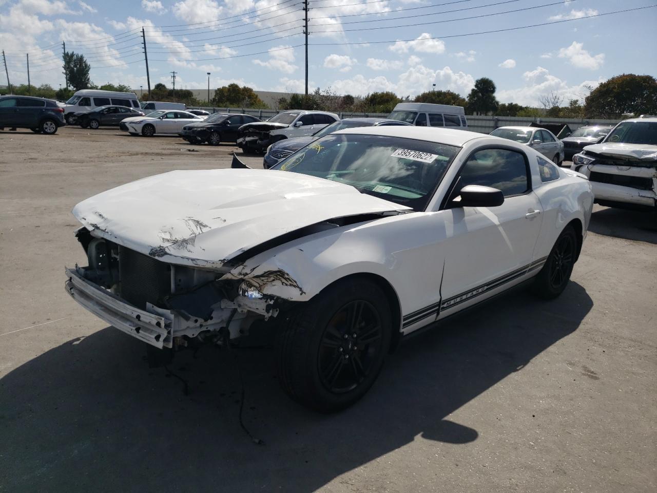 Photo 2 from auction – 2012 FORD MUSTANG with VIN 1ZVBP8AM9C5280798