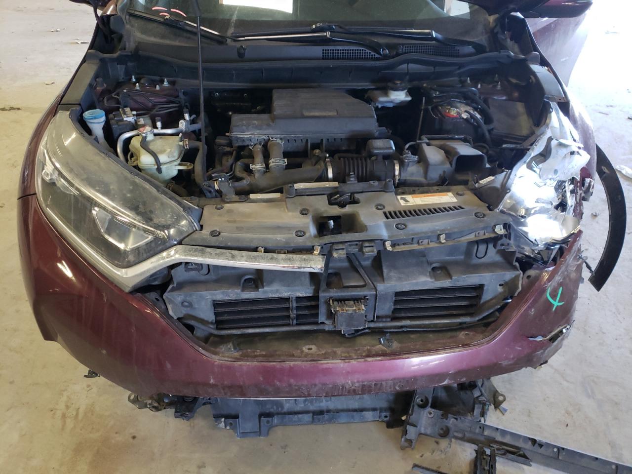Photo 7 from auction – 2017 HONDA CR-V EX with VIN 2HKRW2H55HH647462