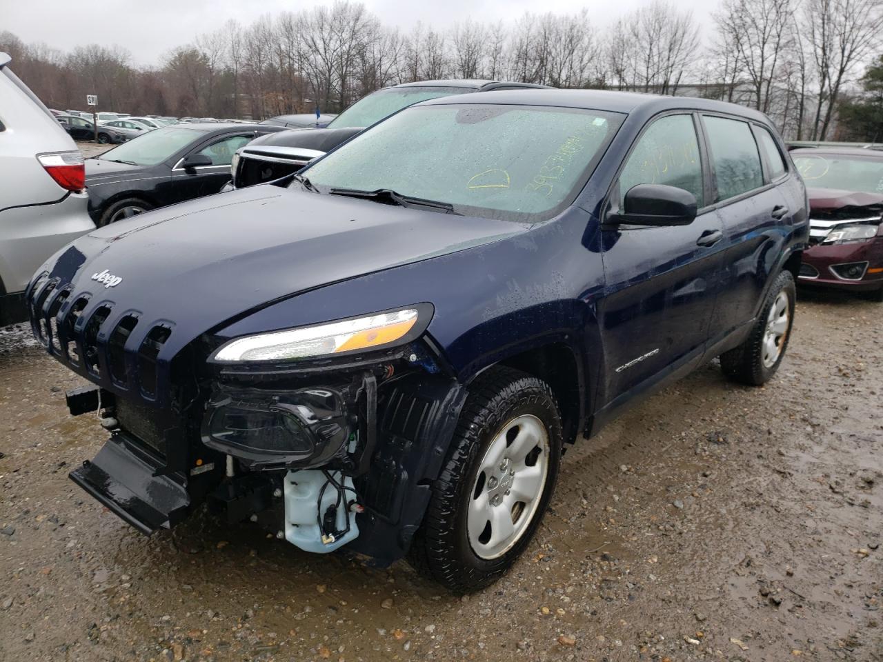 Photo 2 from auction – 2014 JEEP CHEROKEE S with VIN 1C4PJMAB9EW169408