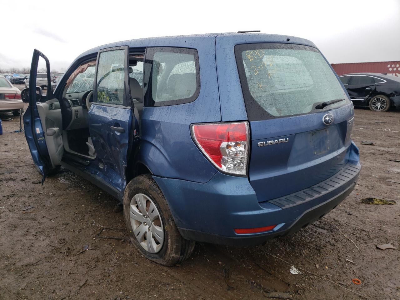 Photo 3 from auction – 2009 SUBARU FORESTER 2 with VIN JF2SH61649H705245