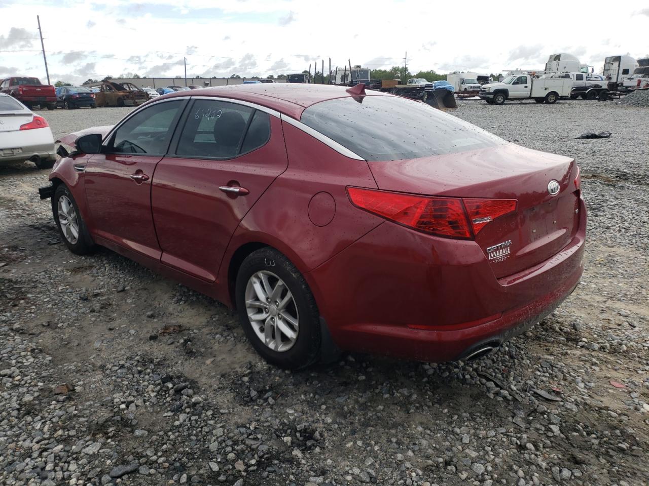 Photo 3 from auction – 2012 KIA OPTIMA LX with VIN 5XXGM4A79CG022054