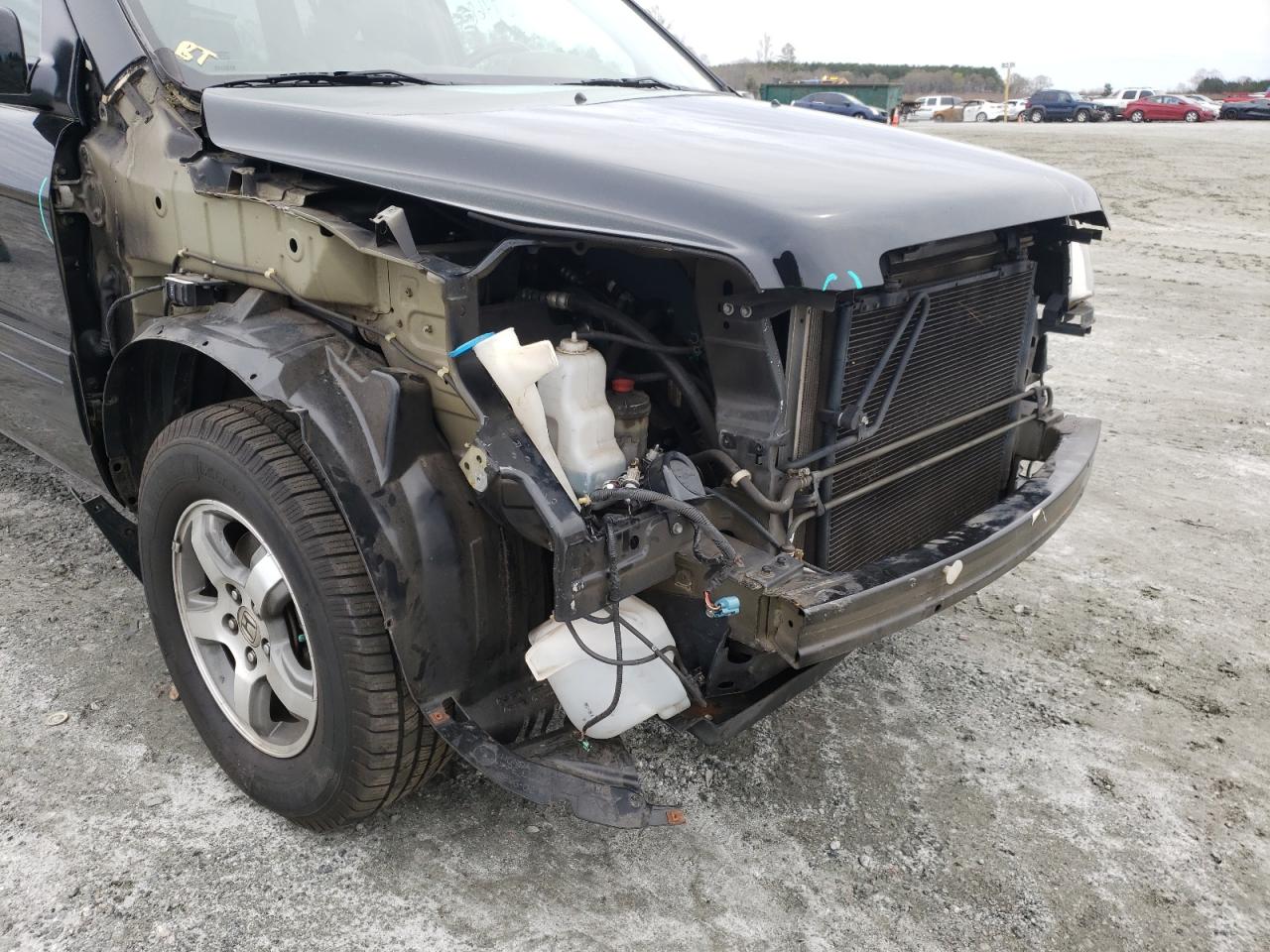 Photo 9 from auction – 2008 HONDA PILOT EXL with VIN 5FNYF28528B029378