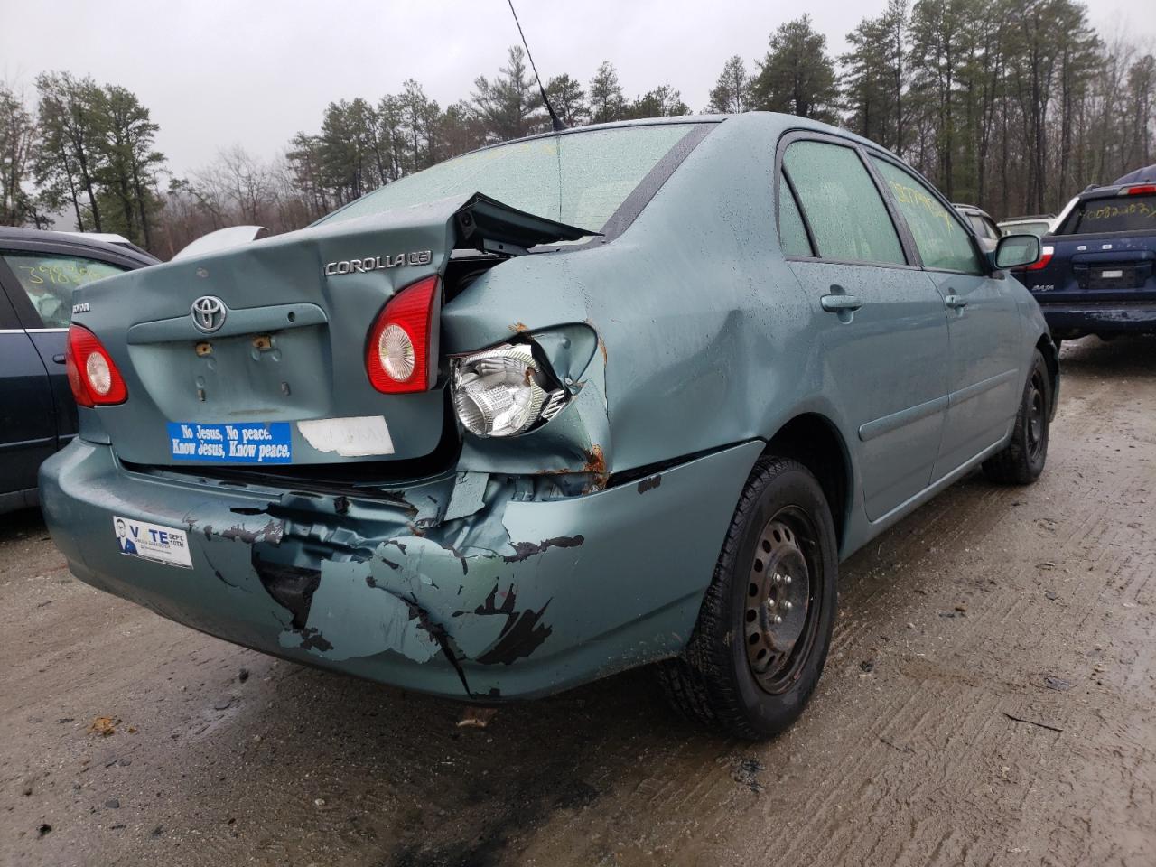 Photo 4 from auction – 2006 TOYOTA COROLLA CE with VIN 2T1BR30E16C680582