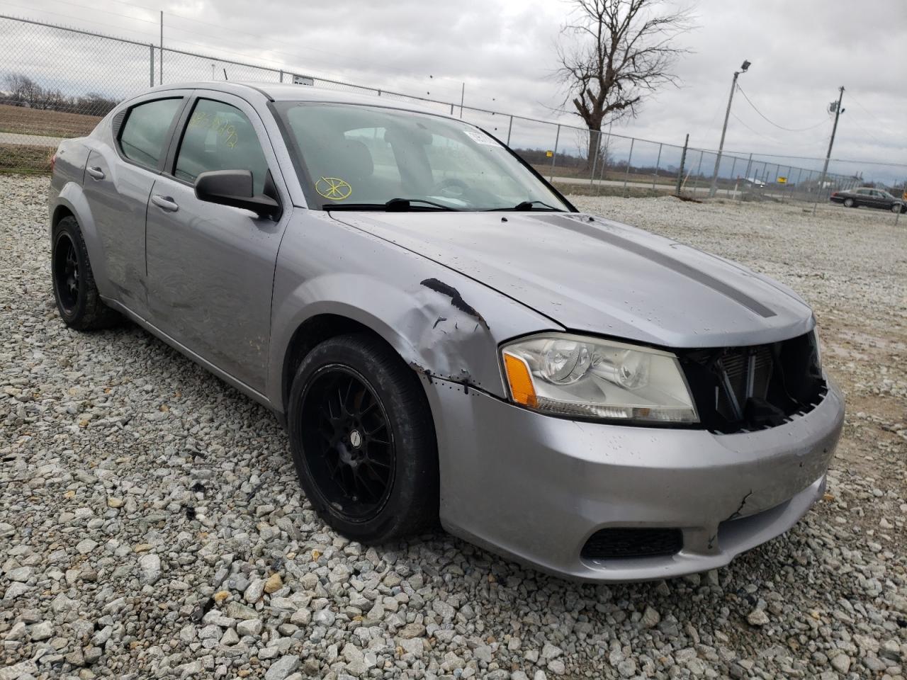 DODGE AVENGER SE 2014 with VIN 1C3CDZABXEN127990 - Photo from auction