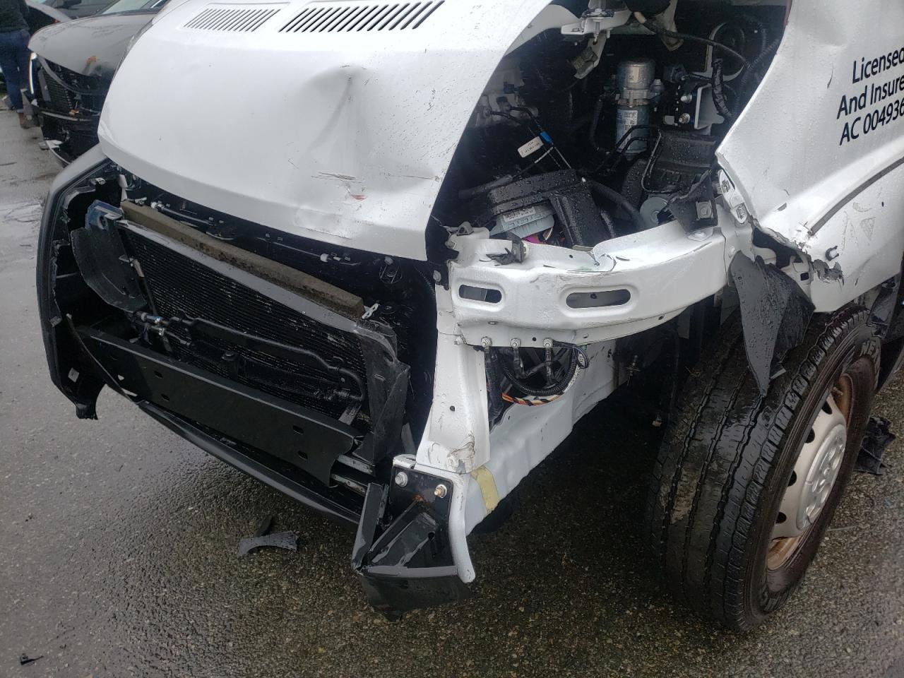 Photo 9 from auction – 2020 RAM PROMASTER with VIN 3C6TRVBG1LE132472