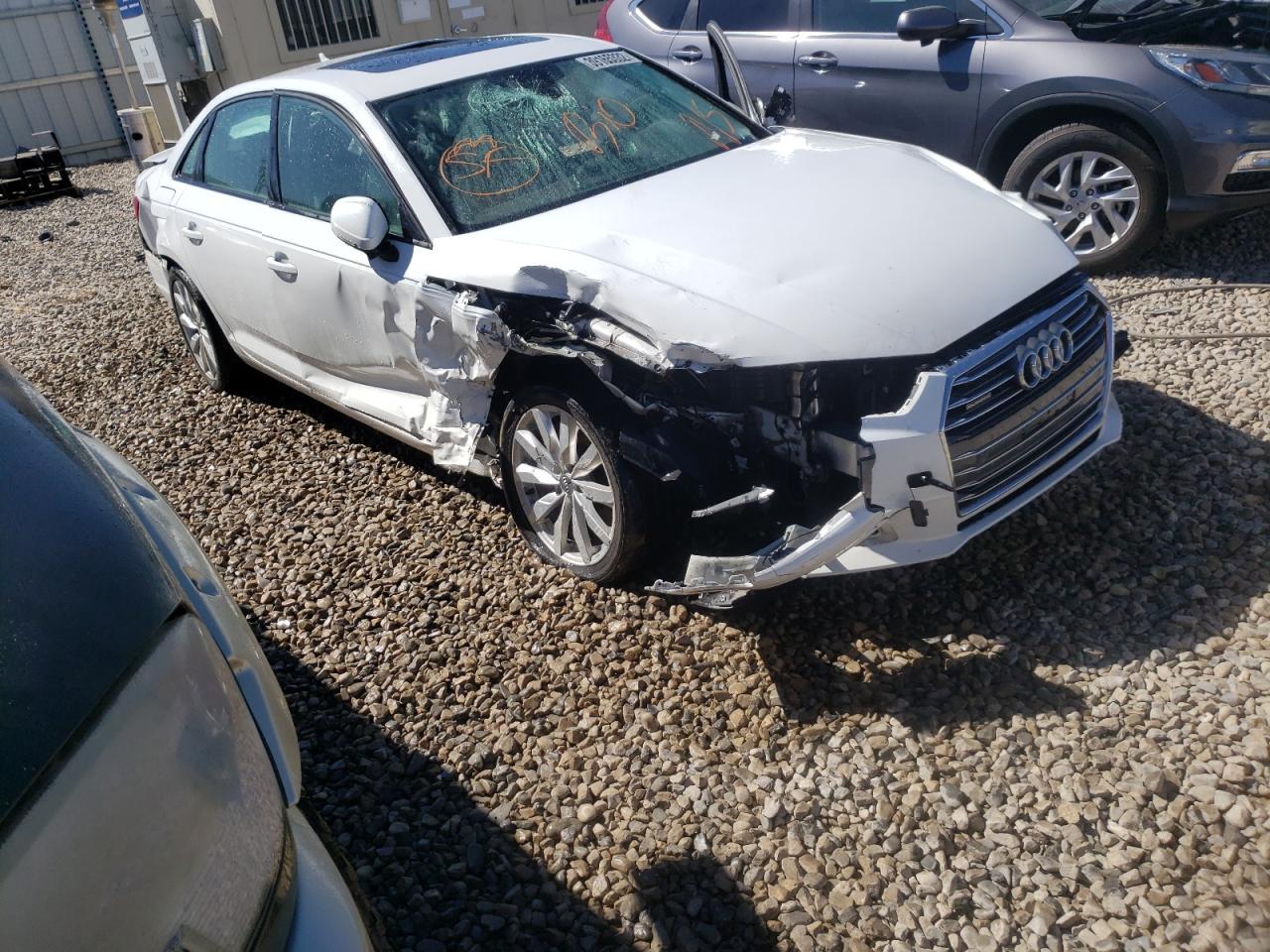 Photo 1 from auction – 2017 AUDI A4 PREMIUM with VIN WAUANAF47HN000644