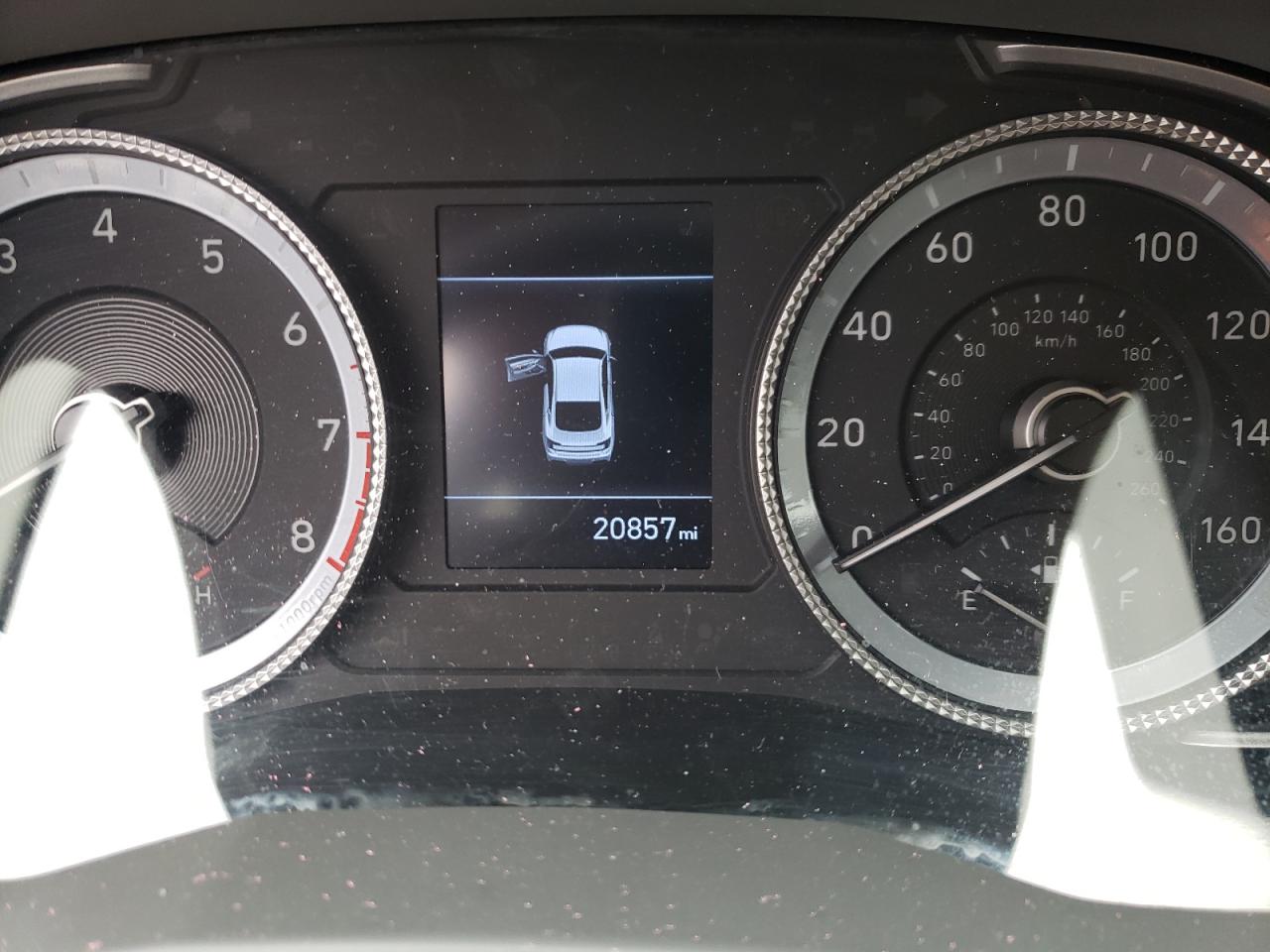 Photo 8 from auction – 2021 HYUNDAI SONATA SE with VIN 5NPEG4JA1MH110256