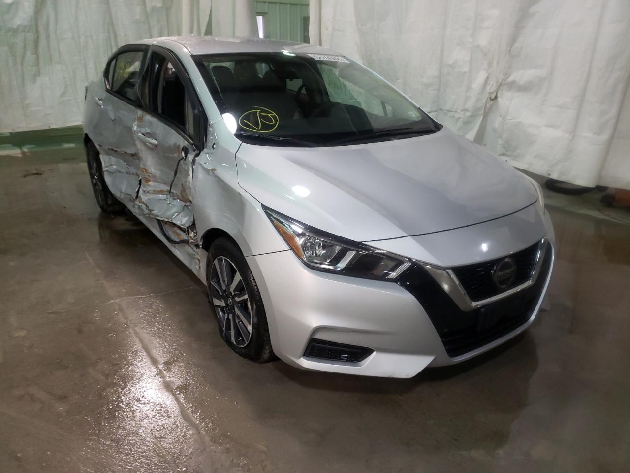NISSAN VERSA SV 2021 with VIN 3N1CN8EV5ML886149 - Photo from auction