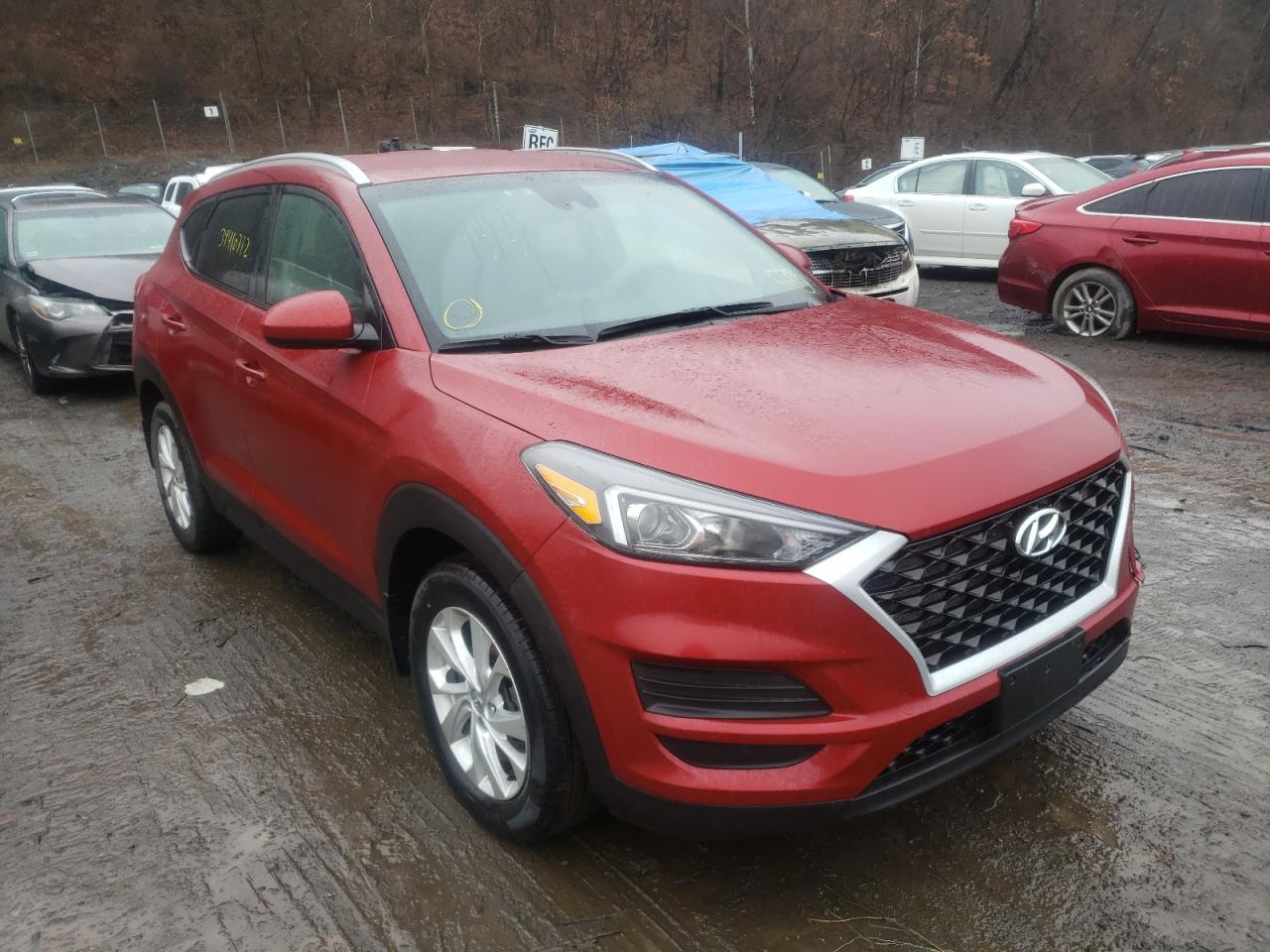 HYUNDAI TUCSON LIM 2021 with VIN KM8J3CA44MU347016 - Photo from auction