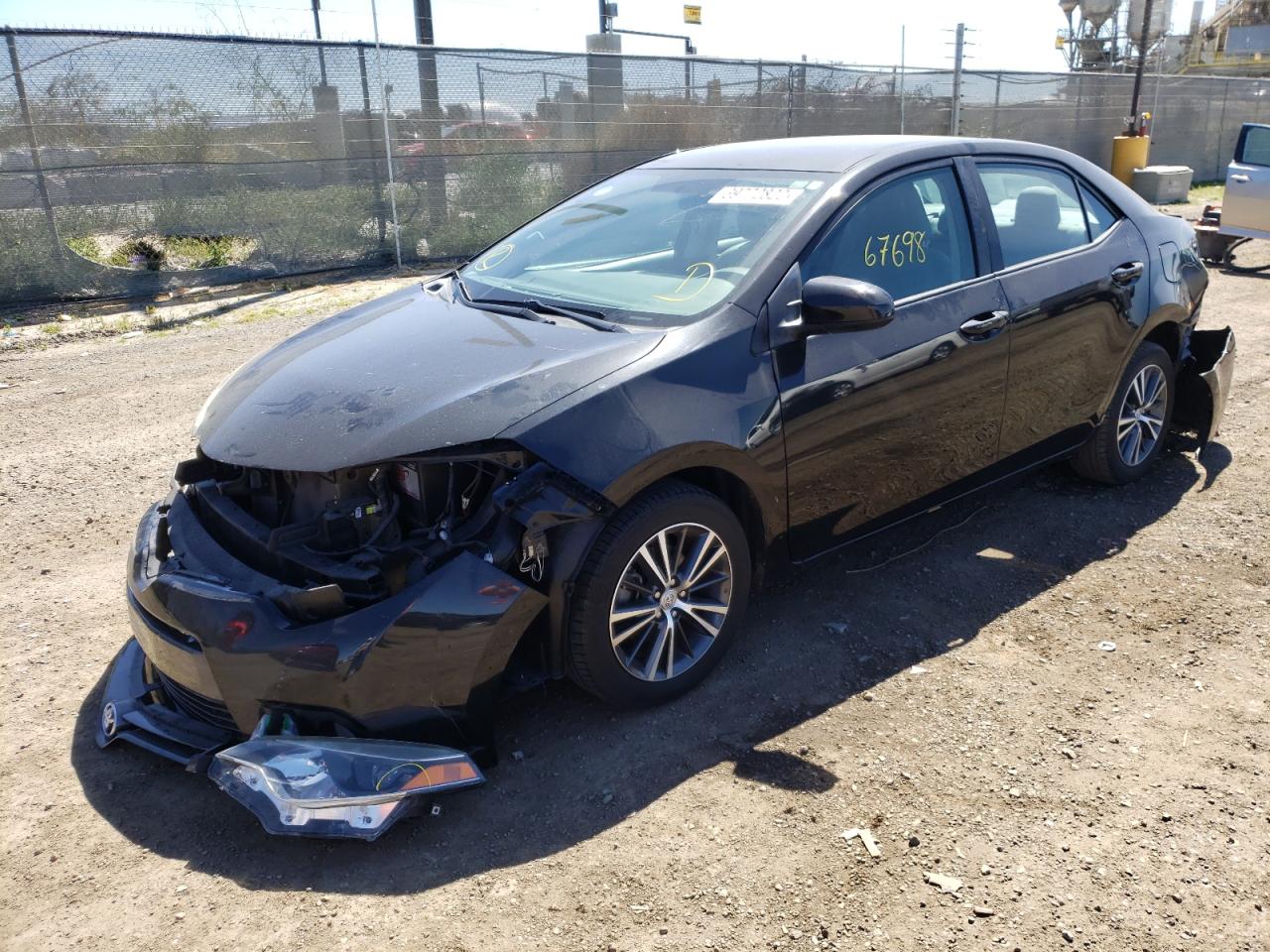 Photo 2 from auction – 2016 TOYOTA COROLLA L with VIN 5YFBURHEXGP428434