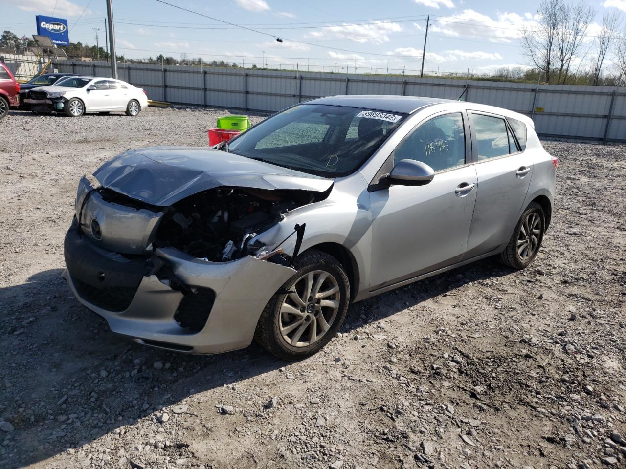 Photo 2 from auction – 2013 MAZDA 3 I with VIN JM1BL1L70D1833148