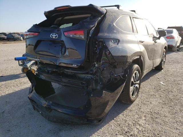 Photo 4 from auction – 2020 TOYOTA HIGHLANDER with VIN 5TDGZRAH8LS014212