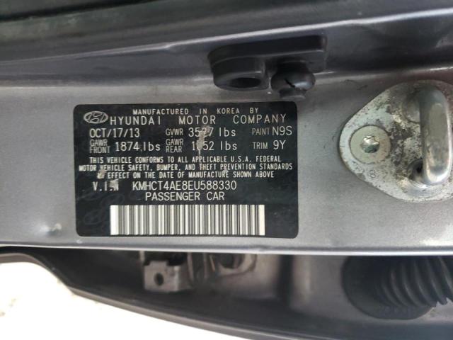 Photo 10 from auction – 2014 HYUNDAI ACCENT GLS with VIN KMHCT4AE8EU588330