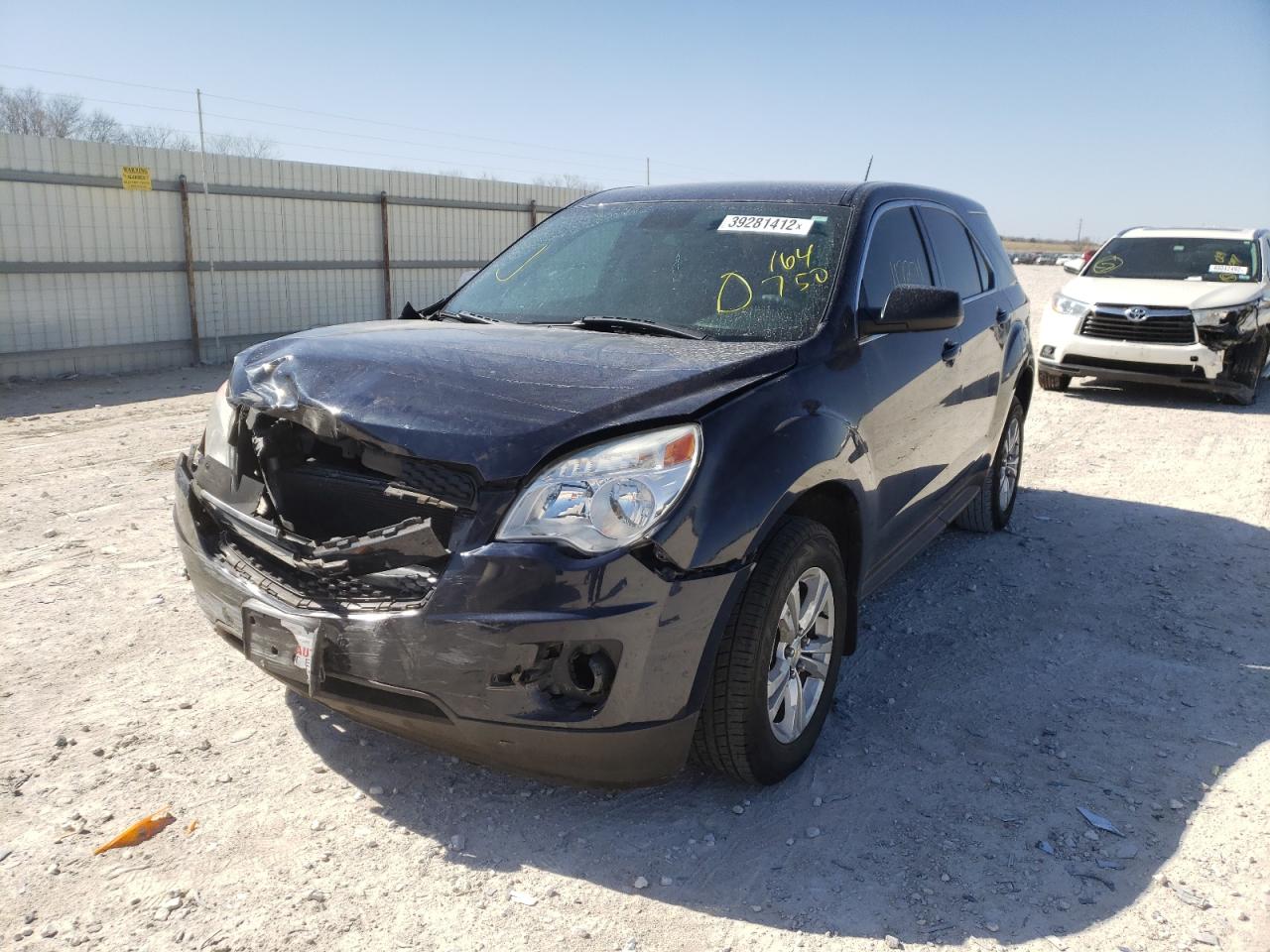 Photo 2 from auction – 2015 CHEVROLET EQUINOX LS with VIN 2GNALAEK1F6164750