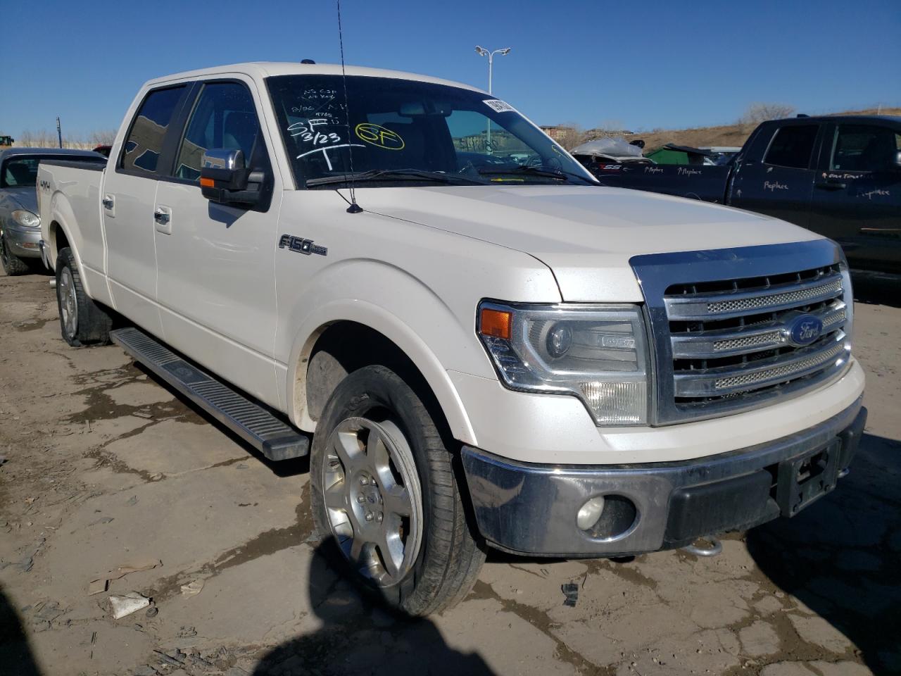 FORD F150 SUPER 2014 with VIN 1FTFW1EF9EFA14768 - Photo from auction