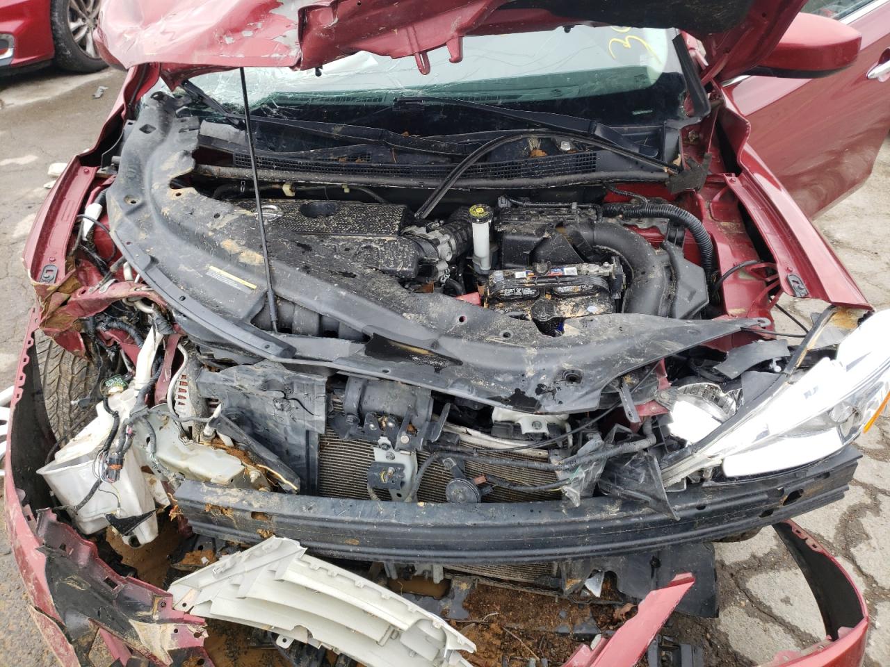 Photo 7 from auction – 2015 NISSAN SENTRA S with VIN 3N1AB7AP1FL637576