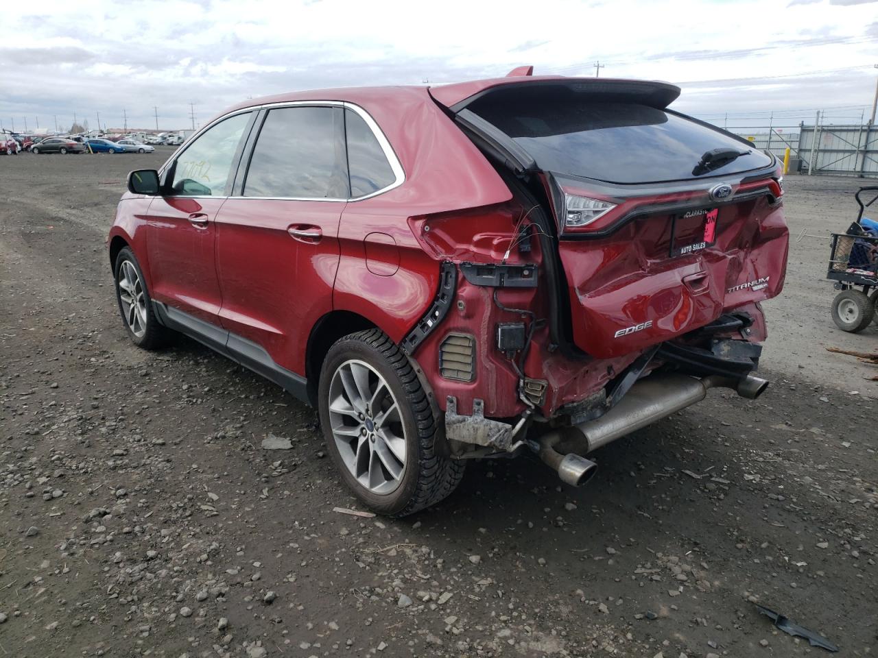 Photo 3 from auction – 2018 FORD EDGE TITAN with VIN 2FMPK4K97JBB26797