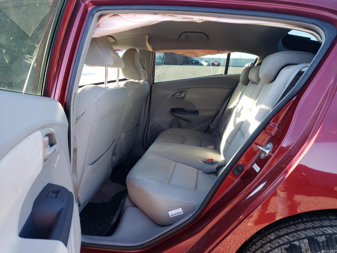 Photo 6 from auction – 2010 HONDA INSIGHT with VIN JHMZE2H70AS038239