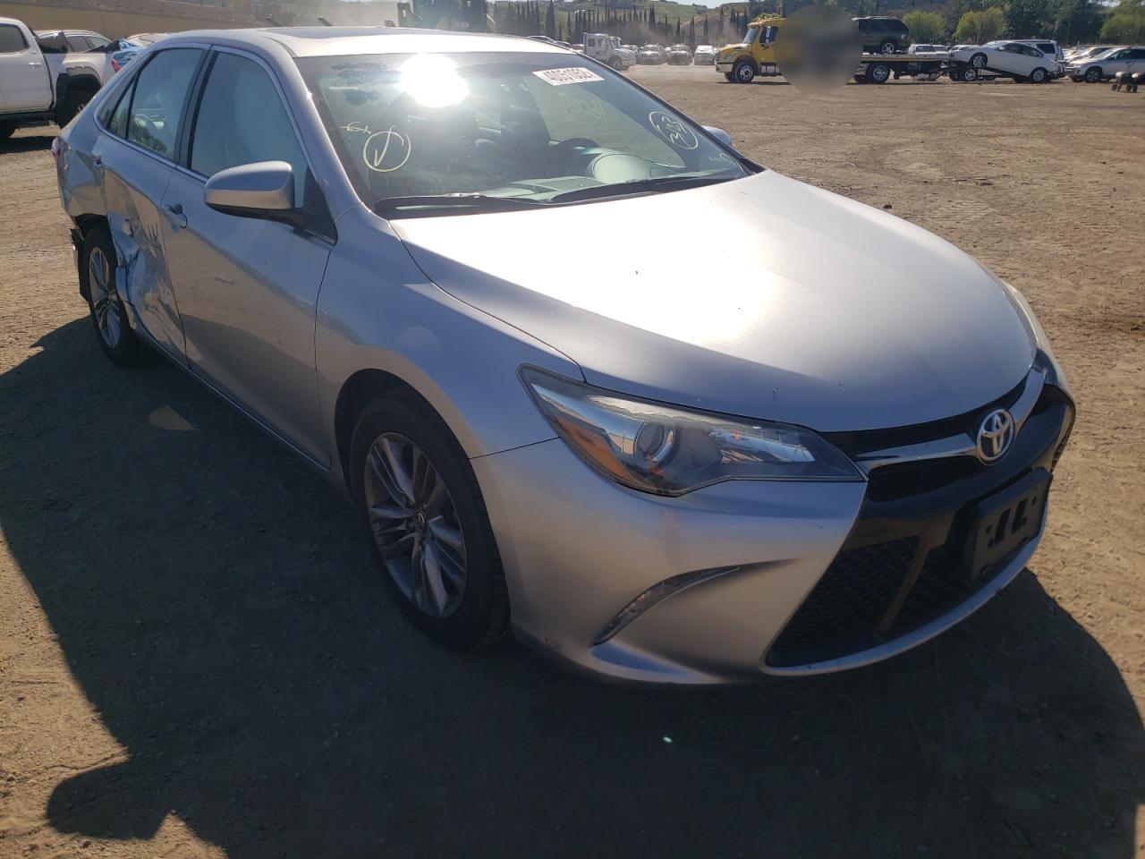 TOYOTA CAMRY LE 2015 with VIN 4T1BF1FKXFU011834 - Photo from auction