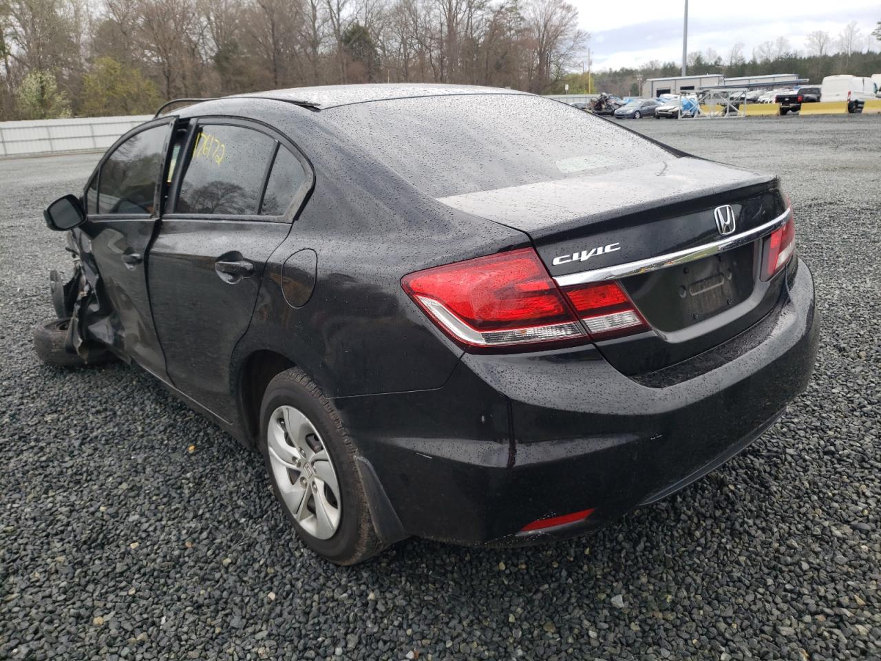Photo 3 from auction – 2013 HONDA CIVIC LX with VIN 2HGFB2F59DH525077