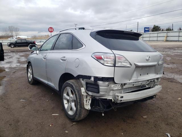 Photo 3 from auction – 2012 LEXUS RX 350 with VIN 2T2BK1BA8CC138177
