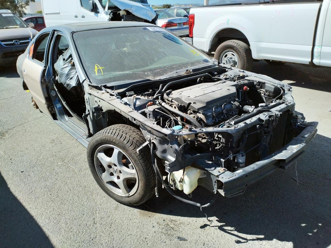 ACURA TL 2002 with VIN 19UUA56692A033469 - Photo from auction