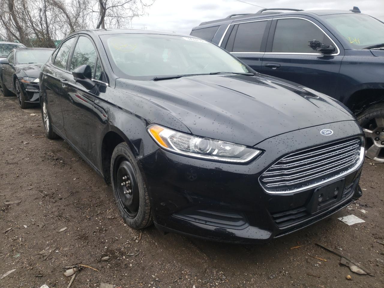 Photo 1 from auction – 2015 FORD FUSION S with VIN 3FA6P0G75FR167431