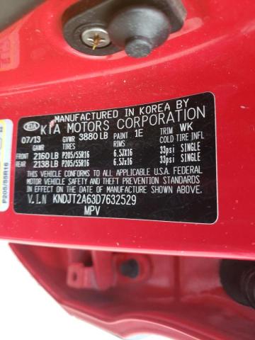 Photo 10 from auction – 2013 KIA SOUL + with VIN KNDJT2A63D7632529