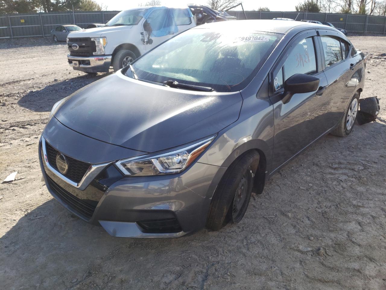 Photo 2 from auction – 2021 NISSAN VERSA S with VIN 3N1CN8DV6ML809243