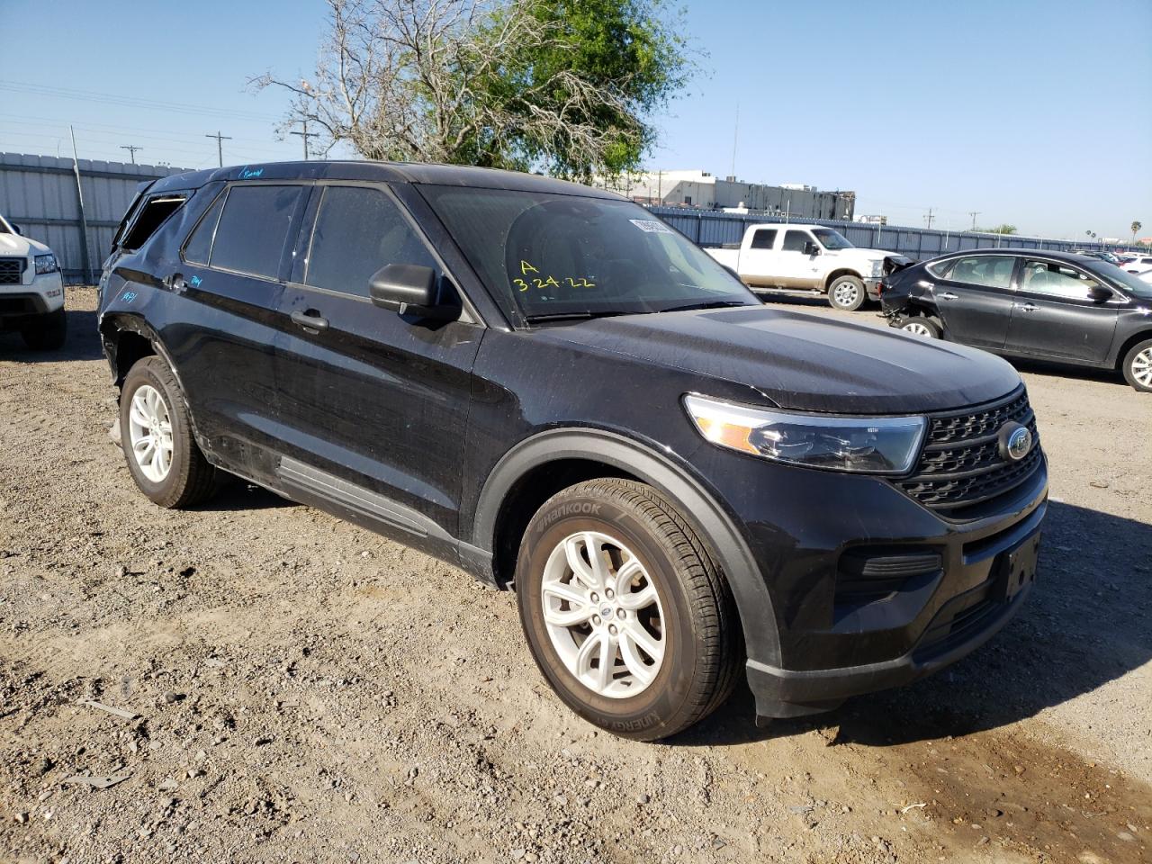 FORD EXPLORER 2020 with VIN 1FMSK7BHXLGD16432 - Photo from auction