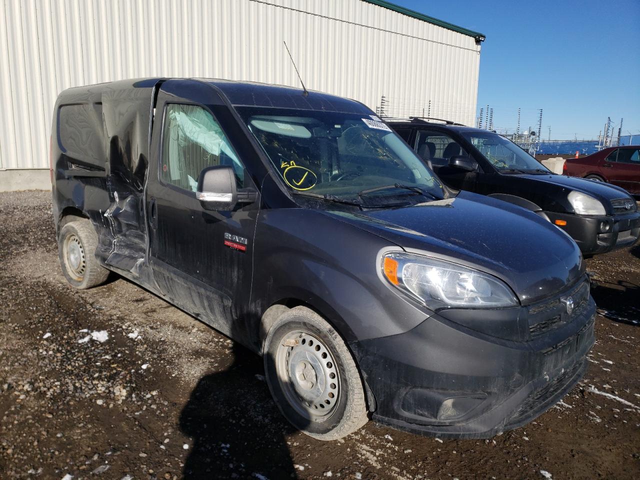 RAM PROMASTER 2016 with VIN ZFBERFCT8G6C87119 - Photo from auction