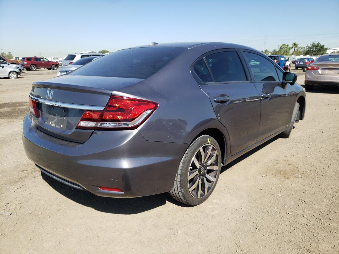 Photo 4 from auction – 2014 HONDA CIVIC EXL with VIN 19XFB2F90EE256062