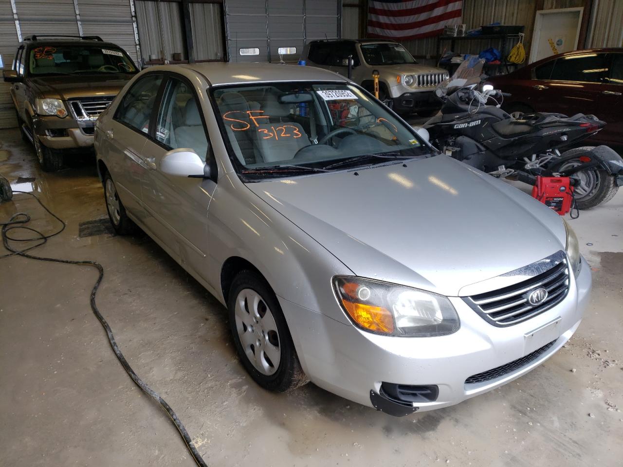 Photo 1 from auction – 2009 KIA SPECTRA EX with VIN KNAFE221X95621434
