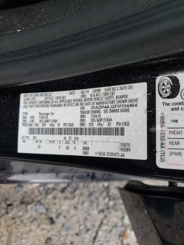 Photo 10 from auction – 2015 FORD FIESTA S with VIN 3FADP4AJ2FM104464