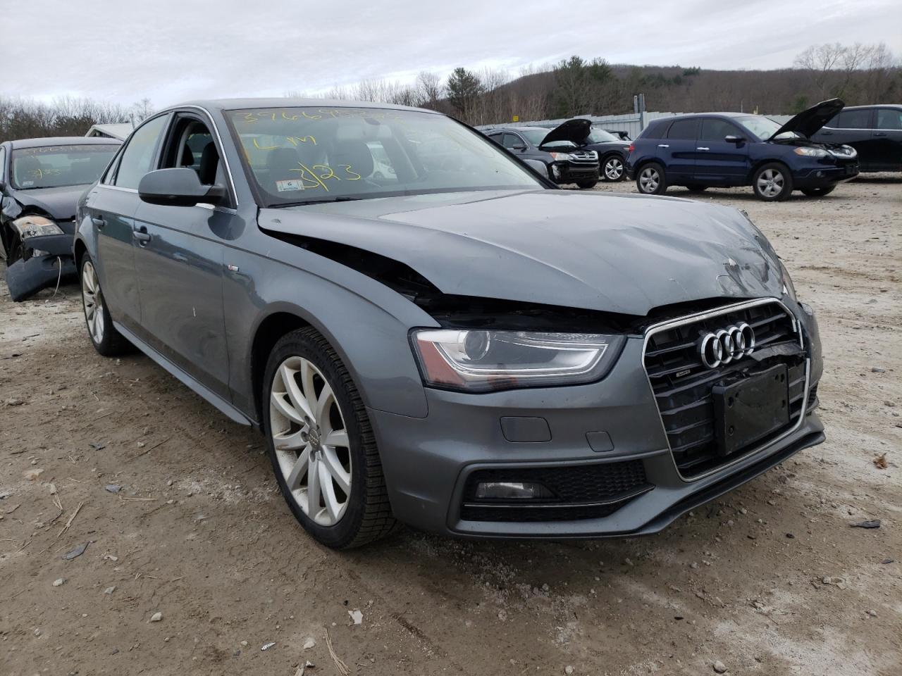 AUDI A4 PREMIUM 2014 with VIN WAUDFAFL9EN038504 - Photo from auction