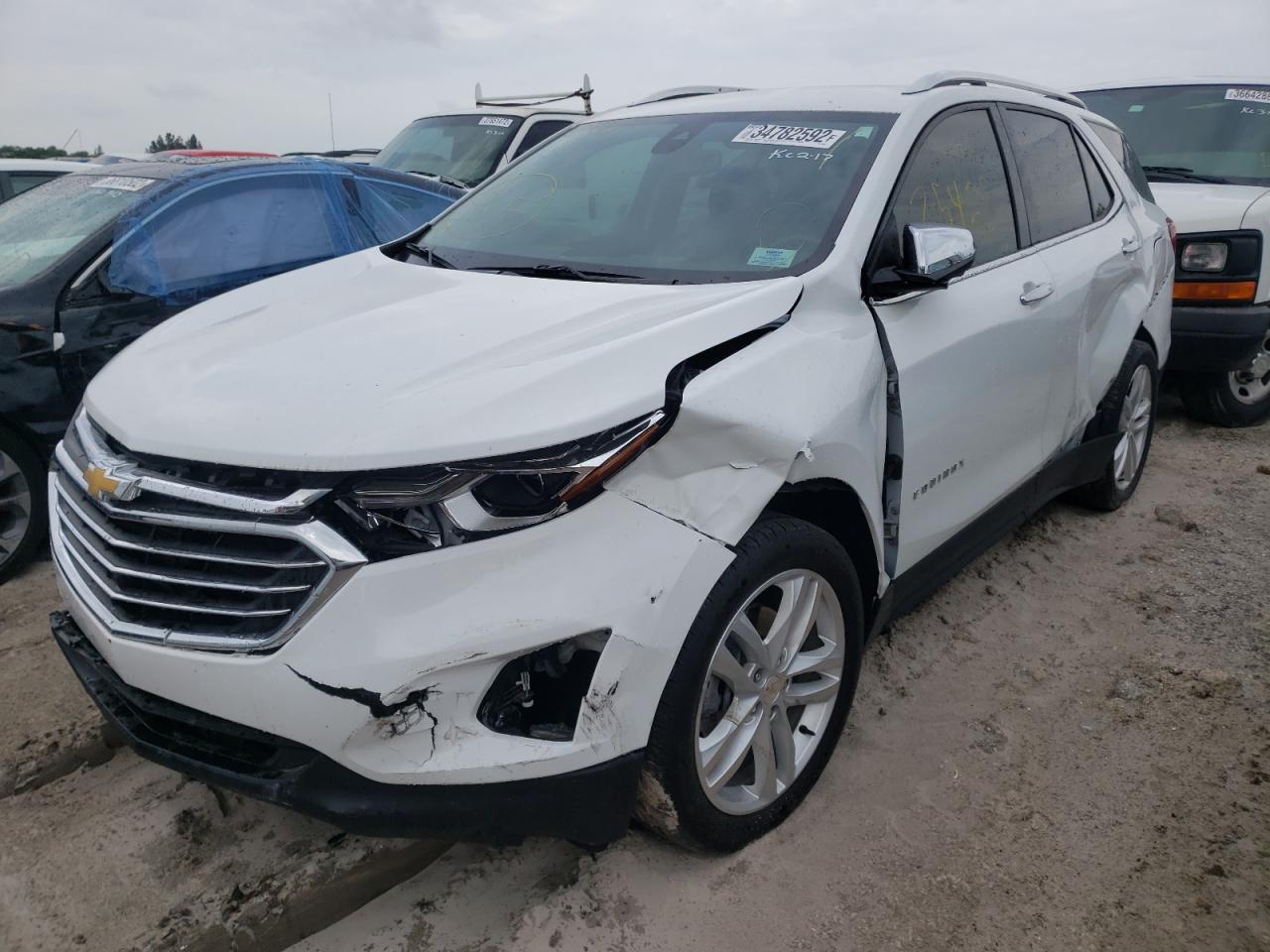 Photo 2 from auction – 2020 CHEVROLET EQUINOX PR with VIN 3GNAXPEX6LS663558