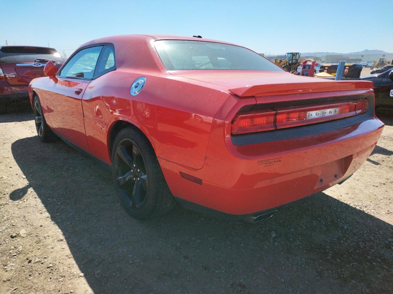Photo 3 from auction – 2014 DODGE CHALLENGER with VIN 2C3CDYAG9EH121905