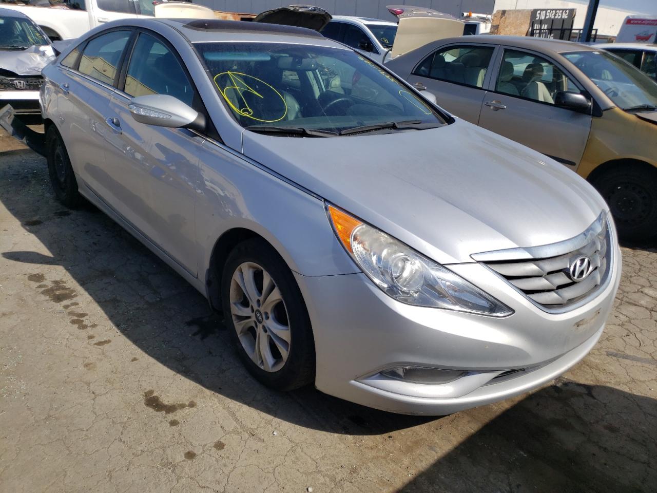 HYUNDAI SONATA SE 2013 with VIN 5NPEC4AC8DH806013 - Photo from auction