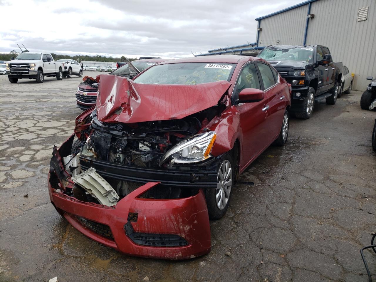 Zdjęcie 2 z aukcji – 2015 NISSAN SENTRA S z VIN 3N1AB7AP1FL637576