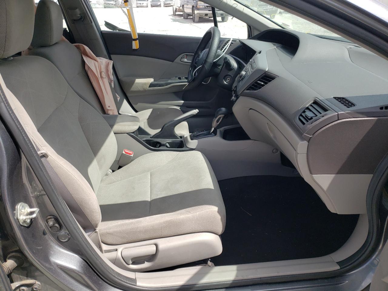 Photo 5 from auction – 2012 HONDA CIVIC LX with VIN 19XFB2F54CE072267